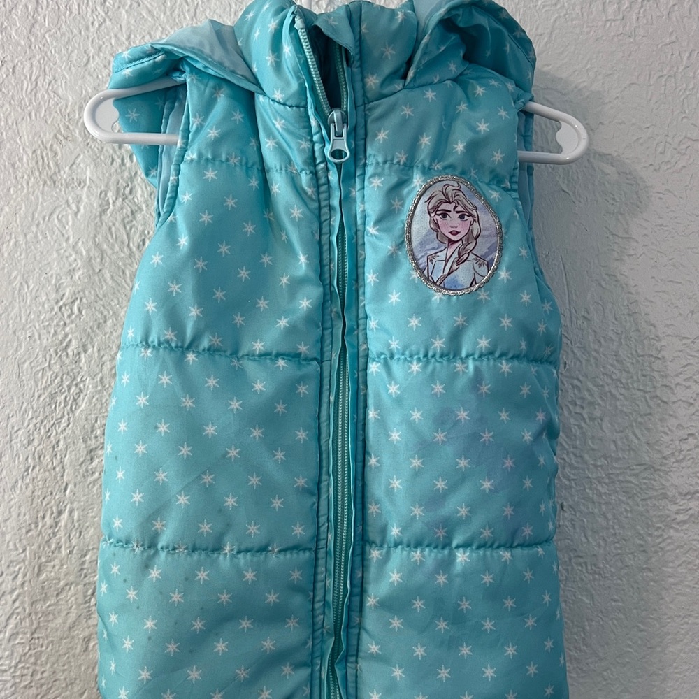 Frozen puffer vest